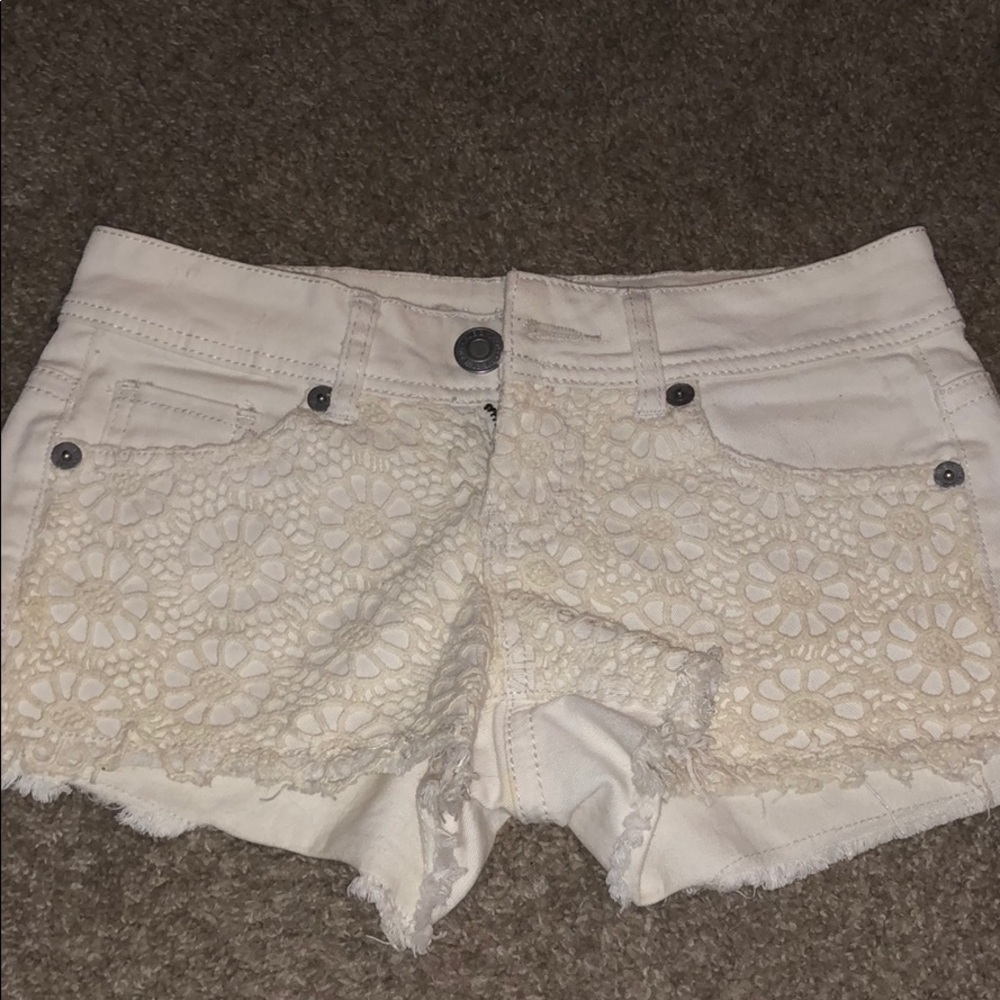 White shorts
